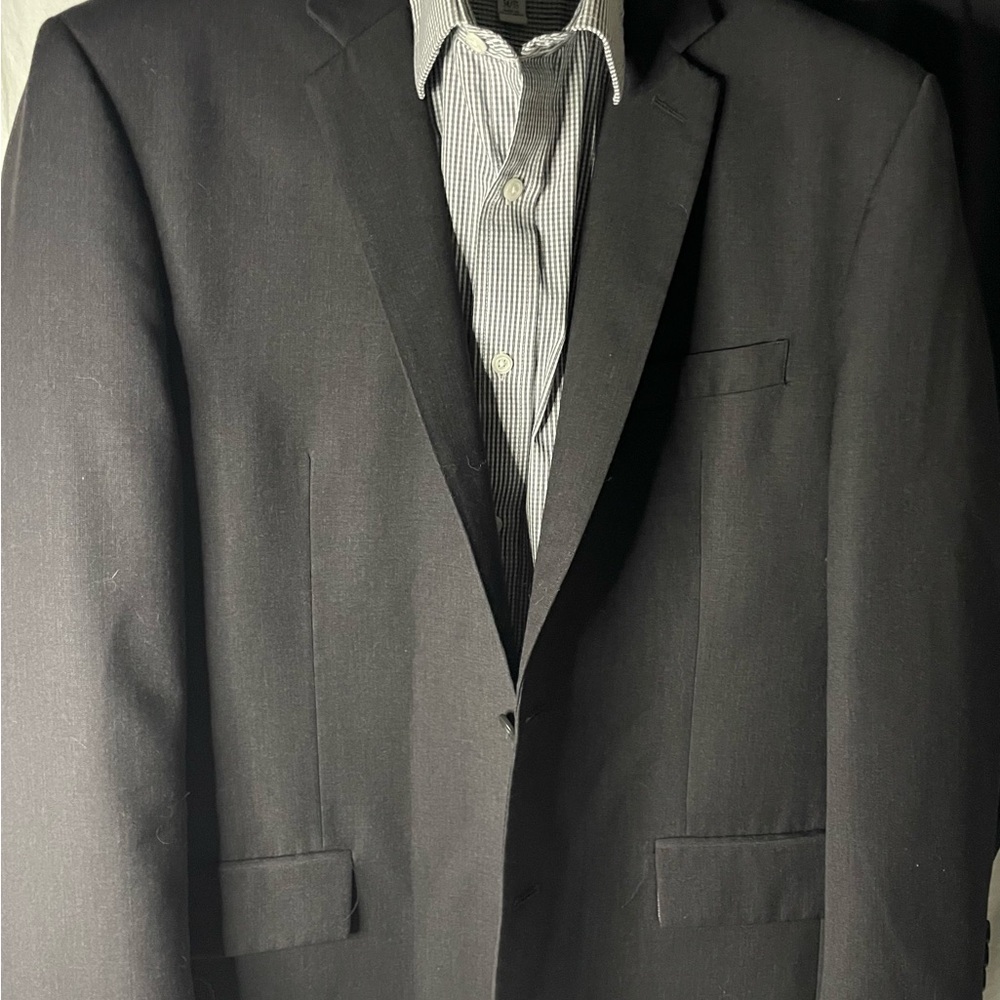 Wilke Rodriguez Charcoal Blackish Men's Suit